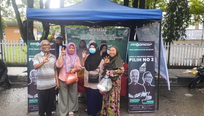 200 Paket Sembako PROGRESIF Disalurkan ke UMKM Lewat Program ‘Tebus Murah’
