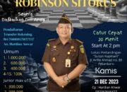 Dr. Robinson Sitorus Turnamen Catur Akhir Tahun 2023 di Pekanbaru