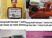 Lakukan Pencurian di 2 TKP, Warga Aursati Ditangkap Polsek Tambang