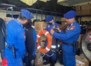 Cek Alut dan alat SAR serta patroli harkamtibmas/dialogis secara rutin, Subsatgas Polairud mendukung suksesnya perhelatan PEMILU 2024