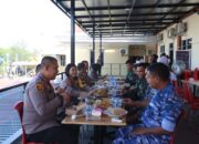 Polres Dumai Gelar Coffee Morning TNI-Polri Dalam Rangka Cooling System Wujudkan Pemilu Damai 2024