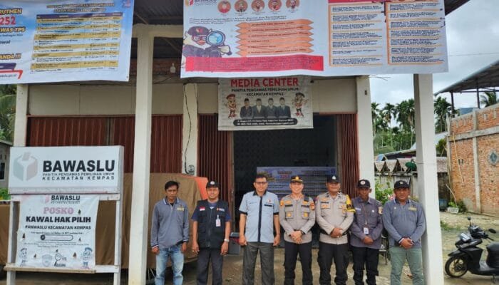 Polsek Kempas Tingkatkan Sinergitas Dan Soliditas Dengan Panwaslu Jelang Pemilu 2024
