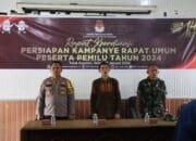 Kapolres Kuansing Hadiri Rapat Koordinasi Persiapan Kampanye Rapat Umum Peserta Pemilu Tahun 2024