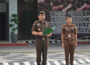 Asisten Tindak Pidana Khusus Kejaksaan Tinggi Riau Penerima Apel Kerja Pagi