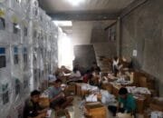 Polres Kuansing Lakukan Pengamanan Packing dan Pengaturan Surat Suara Dalam Rangka Pemilu Damai 2024