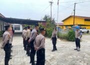 Ipda ANDI FIRMANSYAH Tekankan Ke Personil : Mari Tingkatkan Disiplin dan Totalitas Pengabdian Kita Menjaga Keamanan