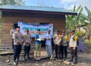 Jum’at Barokah Polsek Kempas Peduli Terhadap Sesama Dengan Berbagi Sembako