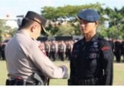 524 Personel Brimob Riau Disiapkan Untuk Kawal Pemilu Damai 2024