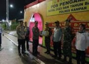 Polres Kampar Bersama Instansi Terkait, Gelar Patroli Gabungan Skala Besar di Malam Tahun Baru