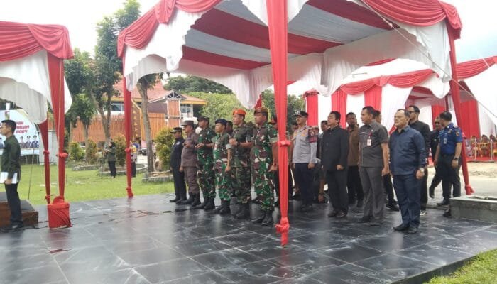 Dandim 0301 PBR Ikuti Apel Kesiapan Pengamanan Malam Tahun Baru 2024