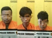 Team Sanak Rimbo Polsek Tambang Berhasil Ringkus 3 Pelaku Curanmor dan Spesialis Bongkar Rumah