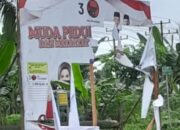 Baliho Caleg Provinsi Riau Fuad Santoso  Dirusak dan Dicopot Orang Tak Dikenal