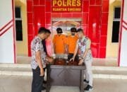 Tim Mata Elang Satresnarkoba Polres Kuansing Bekuk Dua Pelaku Tindak Pidana Narkotika Jenis Sabu di Kelurahan Muara Lembu