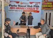 Jaga Ketertiban dan Keamanan Jelang Pemilu 2024, Satgas Tindak Brimob Polda Riau Melaksanakan Patroli ke Bawaslu