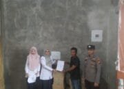 Polres Kuansing Lakukan Pengamanan Kedatangan Logistik Formulir C Hasil Salinan Dalam Rangka Pemilu Damai 2024