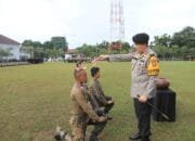 Kapolda Riau Irjen Pol. Mohammad Iqbal Pimpin Tradisi Pembaretan Bintara Remaja Angkatan 49 dan 50