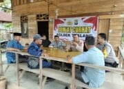 Lewat Jumat Curhat, Polsek Tualang Cooling System Jelang Pemilu 2024