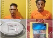 Edar dan Konsumsi Sabu, 2 Pria Digerebek Polsek Bagan Sinembah di Dirumah Kontrakan