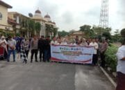 Kapolres Rohil Himbau Peserta Kampanye Rapat Umum Pemilu 2024, Tertib Lalu Lintas