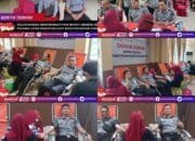 Dalam Rangka Memperingati Hari Bhakti Imigrasi Ke-74, Pegawai Lapas Narkotika Ikuti Kegiatan Donor Darah