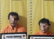 Polsek Tambang Tangkap Ayah dan Abang Pencabul 2 Anak Tirinya