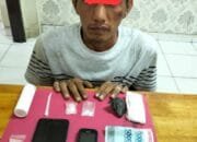Satu Orang Pria Diduga Pelaku Penyalahgunaan Narkotika Diamankan Tim Opsnal Satres Narkoba Polres Siak 