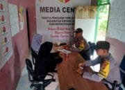 Tingkatkan Sitkamtibmas, Satgas Preventif Polsek Simpang Kanan Patroli Dialogis ke Panwascam