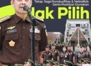 Asisten Pidana Militer Kejati Riau Menjadi Penerima Apel Kerja Pagi