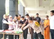 Pemusnahan Barang Bukti Narkotika Jenis Sabu oleh Polres Kuansing