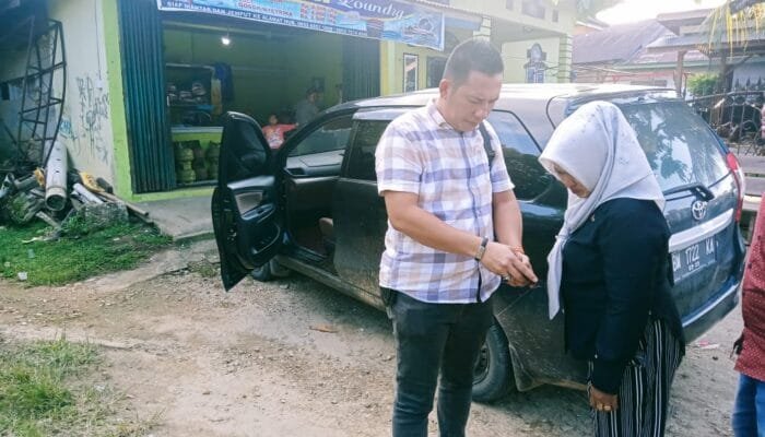 Polsek Kuantan Hilir Lakukan Pengecekan Tentang Diduga Adanya Pungli Terhadap Pekerja PETI di Desa Teratak Kecamatan Kuantan Hilir
