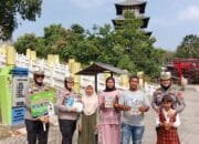 Manfaatkan Libur Panjang, Ditlantas Polda Riau sampaikan pesan Pemilu Damai 2024 di Lokasi Wisata