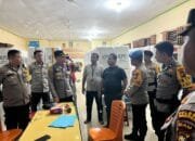 Waka Polres Cek Personil PAM TPS dan Kotak Suara di Wilayah Hukum Polsek Tambang