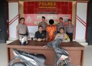 Sat Reskrim Polres Kuansing Amankan Pelaku Kasus Dugaan Tindak Pidana Pencurian Kendaraan Bermotor