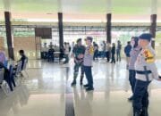 Waka Polres Kampar Hadiri Rapat Pleno Rekapitulasi Hasil Penghitungan Perolehan Suara di Kecamatan Bangkinang