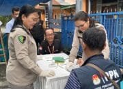 Kapolres Siak Membawa Tim Kesehatan Saat Monitoring Sidang Pleno Tingkat Kecamatan