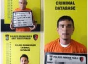 Curi Tiang Lampu Milik Pemda, Tiga Pria Diringkus Satreskrim Polres Rohul