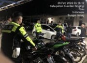 Sat Lantas Polres Kuansing Gelar Patroli dan Penertiban Knalpot Tidak Sesuai Spesifikasi