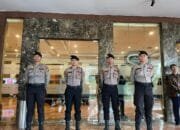 30 Personil Subsatgas Pam Objek Kegiatan OMB LK 2023-2024 Perkuat Pengamanan Rapat Pleno Rekapitulasi Suara di Hotel Arya Duta Pekanbaru