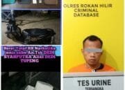 Kerap Transaksi Sabu di Jalanan, Seorang Tersangka Diringkus Sat Resnarkoba Polres Rohil