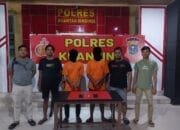 Tim Mata Elang Sat Res Narkoba Polres Kuansing Berhasil Mengungkap Kasus Tindak Pidana Narkotika jenis Daun Ganja Kering