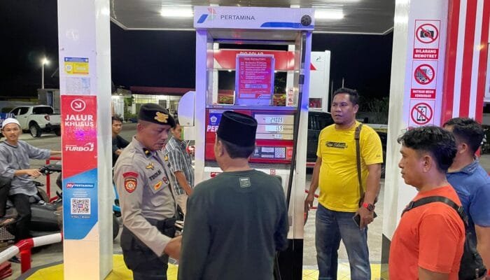 Sat Reskrim Polres Kuansing Lakukan Pengecekan BBM di SPBU Sungai Jering : Tidak Ditemukan Penyaluran BBM Ilegal