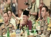 Bupati Rohil Hadiri Rapat Pimpinan TNI-Polri se-Provinsi Riau