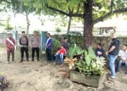 Gelar Program Minggu Kasih, Sat Narkoba Polres Kuansing Kunjungi Jemaat Gereja Katolik Santo Antonius Padua