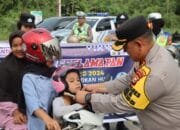 Pimpin Gelar Pasukan Operasi Keselamatan LK 2024 Serta Pencanangan Aksi Keselamatan Jalan, Simak Amanat Kapolres Rohul