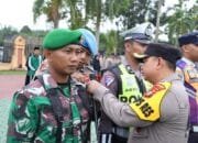 Kapolres Siak AKBP Asep Sujarwadi Pimpin Apel Gelar Pasukan Ops Keselamatan LK tahun 2024