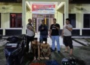 Polsek Tambang Tangkap Pelaku Jambret Emas di Desa Tarai Bangun