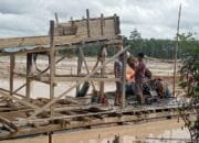 Polsek Benai Lakukan Operasi Penertiban PETI di Desa Gunung Kesiangan