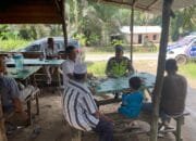 Personil Unit Lantas Polsek Tambusai Laksanakan Binluh Pada Masyarakat Dalam OKLK-24