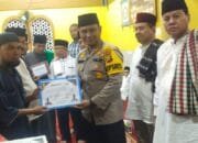 Kapolres Kuansing Hadiri Kegiatan Buka Puasa,Tarawih Bersama, dan Safari Ramadhan di Kecamatan Kuantan Mudik