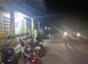 Polsek Kuantan Mudik Gelar Pengamanan Shalat Tarawih di Mesjid Nurul Amal